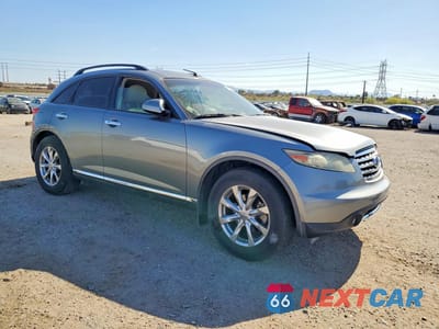 Czwarte zdjęcie samochodu z boku: 2007 INFINITI FX35 BASE VIN:JNRAS08U07X101224 - miniatura