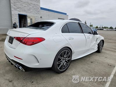 Trzecie zdjęcie samochodu z tyłu: 2023 MERCEDES-BENZ C 43 AMG VIN:W1KAF8HB4PR122914 - miniatura
