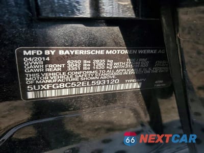 Zdjęcie 13 z 13 samochodu: 2014 BMW X6 XDRIVE50I VIN:5UXFG8C52EL593120 - miniatura
