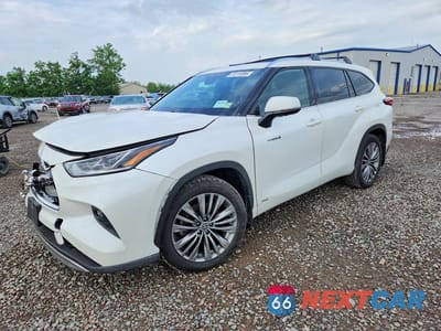 2020 TOYOTA HIGHLANDER HYBRID PLATINUM 5TDEBRCH8LS005616 - główne zdjęcie licytacji z USA - miniatura