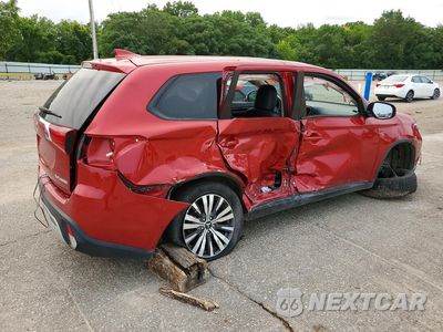 Trzecie zdjęcie samochodu z tyłu: 2019 MITSUBISHI OUTLANDER SE VIN:JA4AD3A38KZ042914 - miniatura