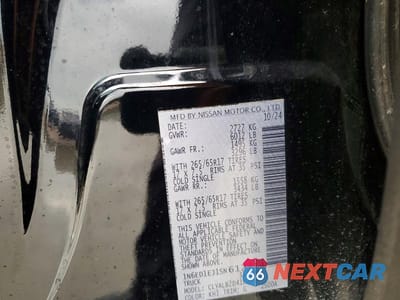 Zdjęcie 12 z 12 samochodu: 2025 NISSAN FRONTIER SV VIN:1N6ED1EJ1SN612714 - miniatura
