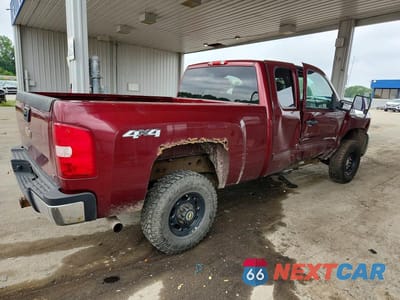 Trzecie zdjęcie samochodu z tyłu: 2009 CHEVROLET SILVERADO K2500 HEAVY DUTY LT VIN:1GCHK59K19E159253 - miniatura