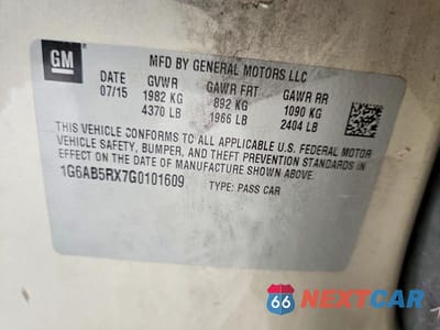 Zdjęcie 12 z 12 samochodu: 2016 CADILLAC ATS LUXURY VIN:1G6AB5RX7G0101609 - miniatura