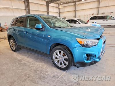 Czwarte zdjęcie samochodu z boku: 2013 MITSUBISHI OUTLANDER SPORT ES VIN:4A4AR3AU4DE014868 - miniatura