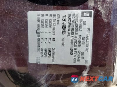 Zdjęcie 12 z 12 samochodu: 2008 GMC SIERRA K1500 VIN:1GTEK14J68Z141025 - miniatura
