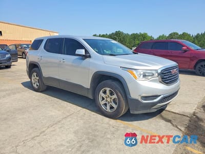 Czwarte zdjęcie samochodu z boku: 2019 GMC ACADIA SLE VIN:1GKKNKLA9KZ106377 - miniatura