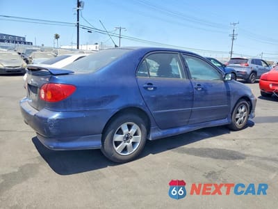 Trzecie zdjęcie samochodu z tyłu: 2003 TOYOTA COROLLA S VIN:1NXBR32E33Z035939 - miniatura