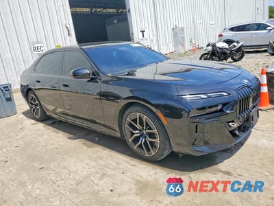Czwarte zdjęcie samochodu z boku: 2024 BMW I7 XDRIVE60 VIN:WBY53EJ07RCP86799 - miniatura