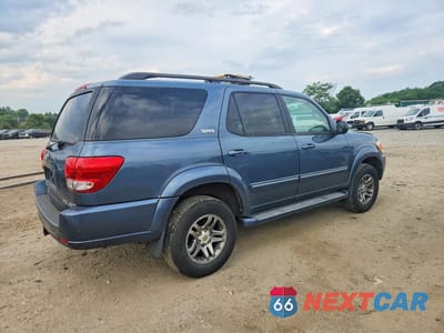 Trzecie zdjęcie samochodu z tyłu: 2007 TOYOTA SEQUOIA SR5 VIN:5TDBT44A17S282344 - miniatura