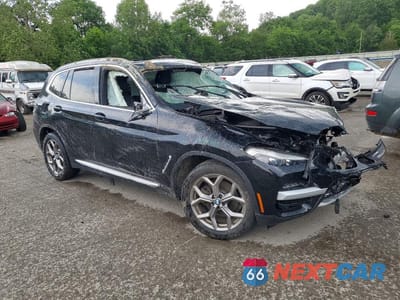 Czwarte zdjęcie samochodu z boku: 2020 BMW X3 XDRIVE30I VIN:5UXTY5C03L9B97164 - miniatura