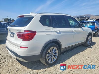 Trzecie zdjęcie samochodu z tyłu: 2016 BMW X3 XDRIVE28I VIN:5UXWX9C5XG0D93664 - miniatura