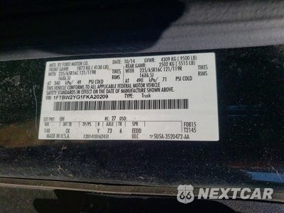 Zdjęcie 13 z 13 samochodu: 2015 FORD TRANSIT T-350 VIN:1FTBW2YG1FKA20209 - miniatura