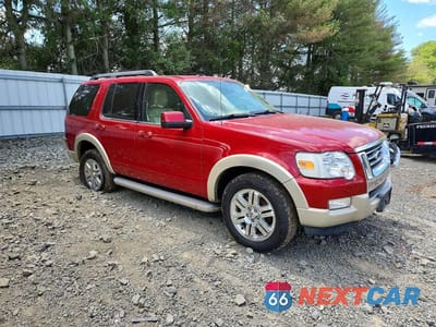 Czwarte zdjęcie samochodu z boku: 2010 FORD EXPLORER EDDIE BAUER VIN:1FMEU6EE1AUA39445 - miniatura