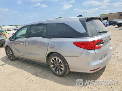 Drugie zdjęcie samochodu z przodu: 2024 HONDA ODYSSEY EXL VIN:5FNRL6H68RB005195 - miniatura