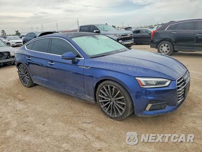 Czwarte zdjęcie samochodu z boku: 2018 AUDI A5 PREMIUM PLUS VIN:WAUBNCF52JA128635 - miniatura