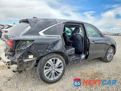 Trzecie zdjęcie samochodu z tyłu: 2017 ACURA MDX TECHNOLOGY VIN:5FRYD4H58HB036447 - miniatura