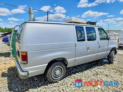 Trzecie zdjęcie samochodu z tyłu: 1992 FORD ECONOLINE E250 VAN VIN:1FTHE24H0NHB38646 - miniatura