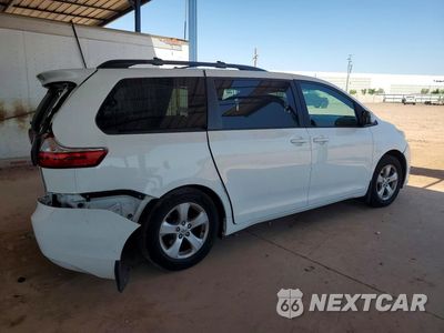 Trzecie zdjęcie samochodu z tyłu: 2016 TOYOTA SIENNA LE VIN:5TDKK3DC0GS733326 - miniatura