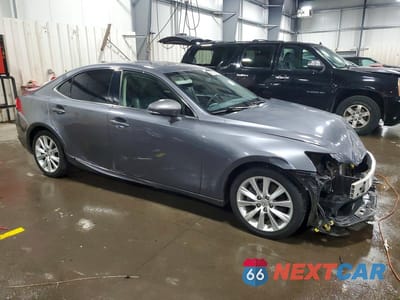 Czwarte zdjęcie samochodu z boku: 2014 LEXUS IS 250 VIN:JTHBF1D24E5030927 - miniatura