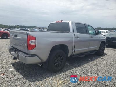 Trzecie zdjęcie samochodu z tyłu: 2021 TOYOTA TUNDRA PLATINUM VIN:5TFAY5F15MX975438 - miniatura
