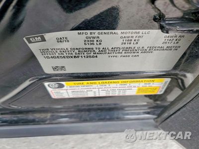 Zdjęcie 12 z 12 samochodu: 2011 BUICK LACROSSE CXS VIN:1G4GE5EDXBF112504 - miniatura