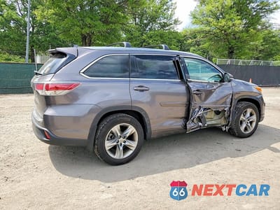 Trzecie zdjęcie samochodu z tyłu: 2015 TOYOTA HIGHLANDER LIMITED VIN:5TDDKRFH2FS088326 - miniatura