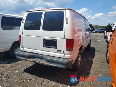 Trzecie zdjęcie samochodu z tyłu: 2011 FORD E250 DELIVERY VAN VIN:1FTNE2EL0BDB35108 - miniatura