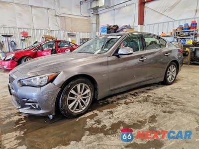 2014 INFINITI Q50 BASE JN1BV7AR5EM682778 - główne zdjęcie licytacji z USA - miniatura