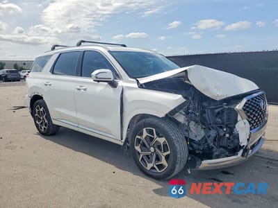 Czwarte zdjęcie samochodu z boku: 2022 HYUNDAI PALISADE CALLIGRAPHY VIN:KM8R74HE8NU355682 - miniatura