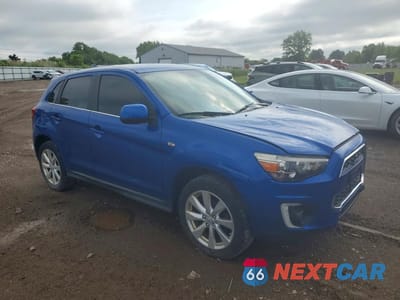 Czwarte zdjęcie samochodu z boku: 2015 MITSUBISHI OUTLANDER SPORT SE VIN:4A4AR4AU6FE045743 - miniatura