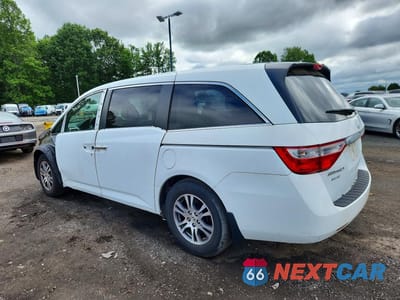 Drugie zdjęcie samochodu z przodu: 2013 HONDA ODYSSEY EXL VIN:5FNRL5H60DB013522 - miniatura