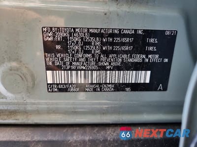 Zdjęcie 14 z 14 samochodu: 2021 TOYOTA RAV4 XLE VIN:2T3P1RFV6MW226905 - miniatura