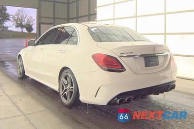 Trzecie zdjęcie samochodu z tyłu: 2020 MERCEDES-BENZ C 43 AMG VIN:55SWF6EB7LU331975 - miniatura