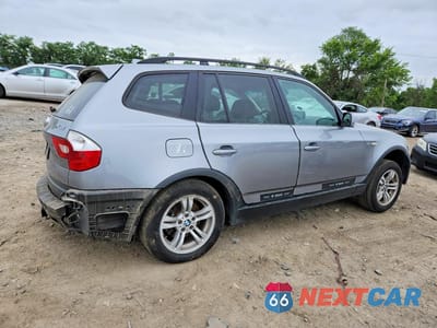 Trzecie zdjęcie samochodu z tyłu: 2005 BMW X3 3.0I VIN:WBXPA934X5WD23724 - miniatura