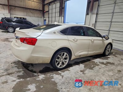 Trzecie zdjęcie samochodu z tyłu: 2014 CHEVROLET IMPALA LT VIN:1G1125S38EU120804 - miniatura