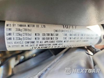 Zdjęcie 9 z 9 samochodu: 2018 YAMAHA XSR700 C VIN:JYARM21Y4JA000327 - miniatura