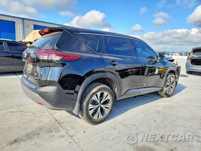Trzecie zdjęcie samochodu z tyłu: 2021 NISSAN ROGUE SV VIN:5N1AT3BA6MC744849 - miniatura