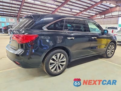 Trzecie zdjęcie samochodu z tyłu: 2016 ACURA MDX TECHNOLOGY VIN:5FRYD4H44GB012944 - miniatura