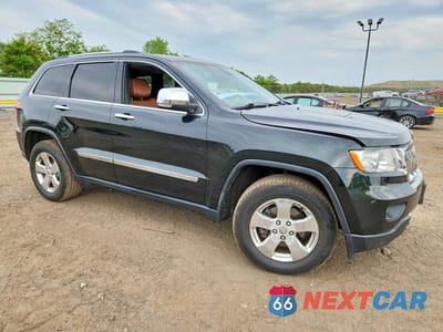 Czwarte zdjęcie samochodu z boku: 2012 JEEP GRAND CHEROKEE OVERLAND VIN:1C4RJFCG2CC351768 - miniatura