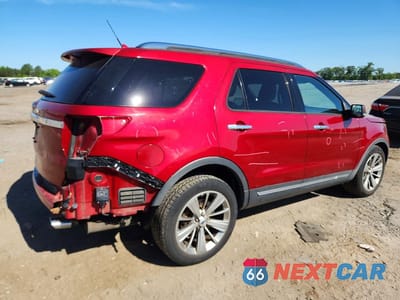 Trzecie zdjęcie samochodu z tyłu: 2018 FORD EXPLORER LIMITED VIN:1FM5K7F80JGB75830 - miniatura