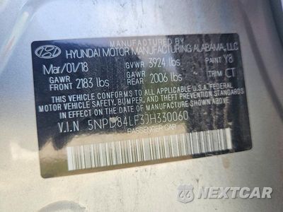 Zdjęcie 13 z 13 samochodu: 2018 HYUNDAI ELANTRA SEL VIN:5NPD84LF3JH330060 - miniatura
