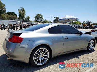 Trzecie zdjęcie samochodu z tyłu: 2005 INFINITI G35 BASE VIN:JNKCV54E95M426253 - miniatura