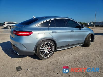 Trzecie zdjęcie samochodu z tyłu: 2018 MERCEDES-BENZ GLE COUPE 63 AMG-S VIN:4JGED7FBXJA096173 - miniatura
