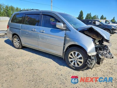 Czwarte zdjęcie samochodu z boku: 2008 HONDA ODYSSEY EXL VIN:5FNRL387X8B036552 - miniatura