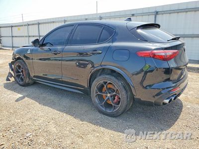 Drugie zdjęcie samochodu z przodu: 2018 ALFA ROMEO STELVIO QUADRIFOGLIO VIN:ZASFAKEV6J7C15633 - miniatura