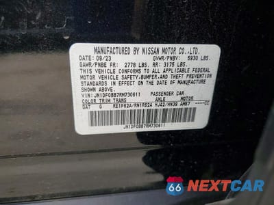 Zdjęcie 13 z 13 samochodu: 2024 NISSAN ARIYA EVOLVE+ E-4ORCE VIN:JN1DF0BB7RM730611 - miniatura
