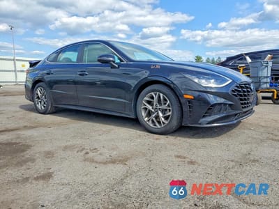 Czwarte zdjęcie samochodu z boku: 2020 HYUNDAI SONATA SEL VIN:5NPEF4JA4LH021590 - miniatura