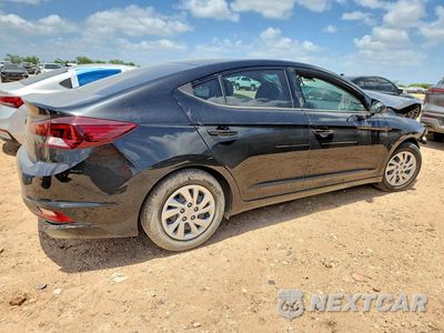 Trzecie zdjęcie samochodu z tyłu: 2020 HYUNDAI ELANTRA SE VIN:5NPD74LF5LH619463 - miniatura