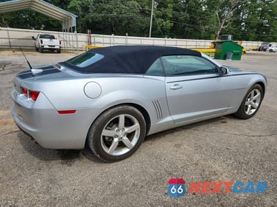 Trzecie zdjęcie samochodu z tyłu: 2011 CHEVROLET CAMARO LT VIN:2G1FC3DD3B9194878 - miniatura